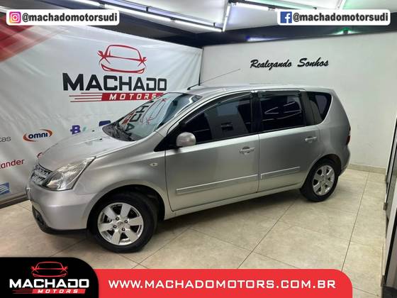 NISSAN LIVINA 1.6 SL 16V FLEX 4P MANUAL NISSAN LIVINA 1.6 SL 16V FLEX 4P MANUAL